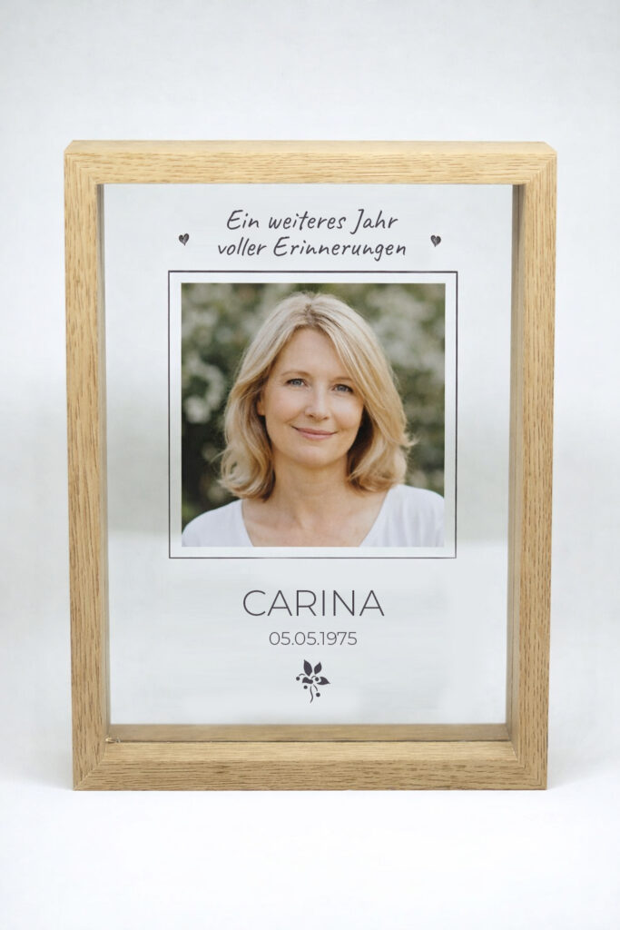 Bilderrahmen zum Geburtstag