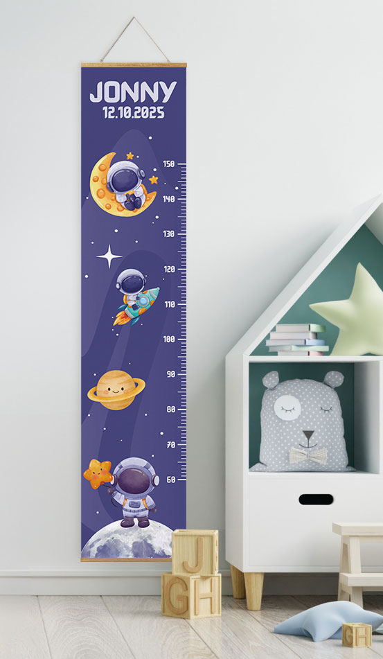 Kindermesslatte Motiv Astronaut Cosmo