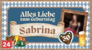 25 - Oktoberfest Blau