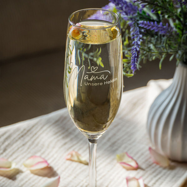 Sektglas mit Gravur zum Muttertag
