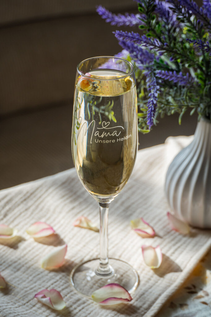 Sektglas Gravur Muttertag